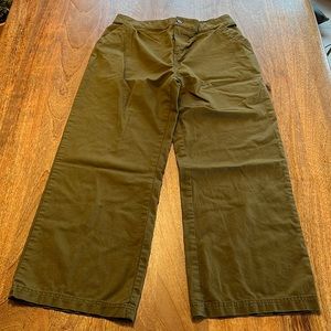Pack Green Wide-leg Pants